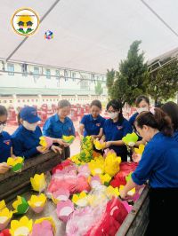 ảnh hoạt động vệ sinh nhân ngày thương binh liệt sĩ tại nghĩa trang liệt sĩ Cao Dương