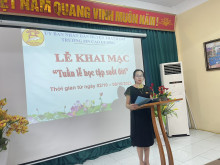 TRƯỜNG MẦM NON CAO DƯƠNG HƯỞNG ỨNG TUẦN LỄ HỌC TẬP SUỐT ĐỜI