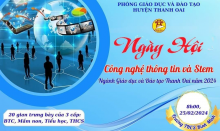TRƯỜNG MẦM NON CAO DƯƠNG THAM GIA NGÀY HỘI  CNTT $ STEAM NĂM 2024