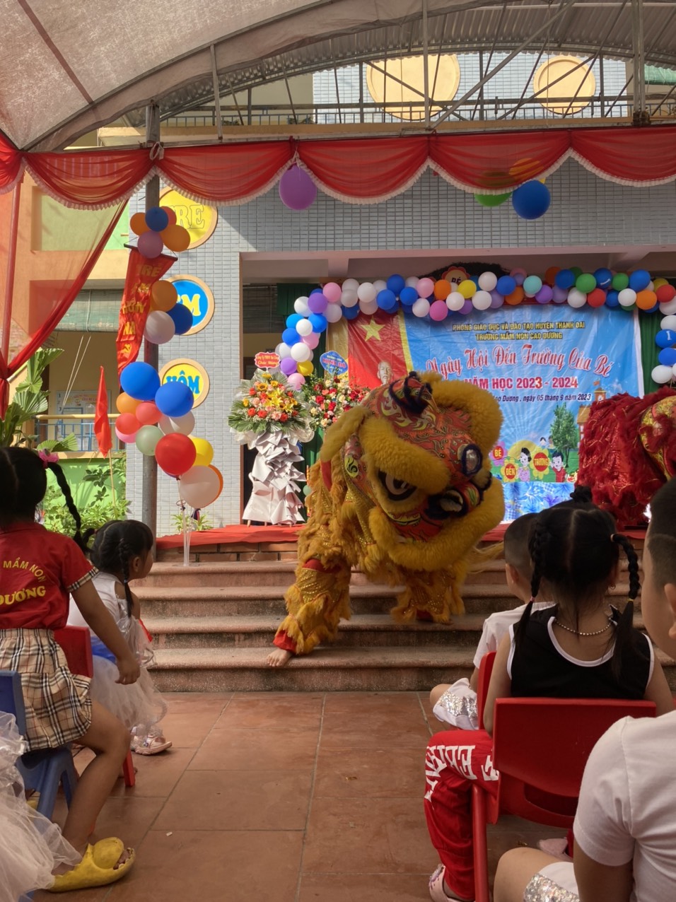 NGÀY HỘI ĐẾN TRƯỜNG CỦA BÉ 2023 -2024