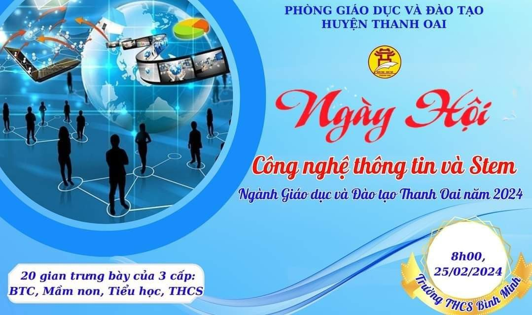 TRƯỜNG MẦM NON CAO DƯƠNG THAM GIA NGÀY HỘI  CNTT $ STEAM NĂM 2024