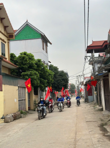 Buổi tuyên truyền lưu động của chi đoàn MN Cao Dương